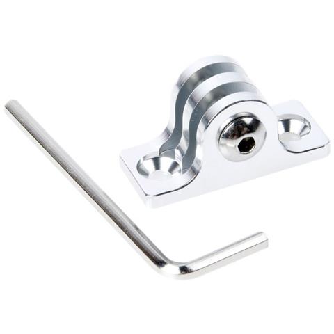 Supporto Tmc Go Universale Per Action Cam Alluminio Silver Per Gopro Hd Hero - Nylox - Foto 1