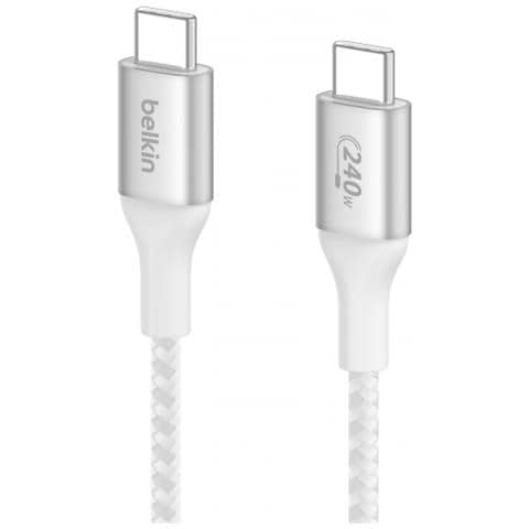 Cab015bt1mwh Cavo Usb 1 M Usb 2.0 Usb C Bianco (boostcharge 240w Usb-c Usb-c 1m Wht) - Foto 2