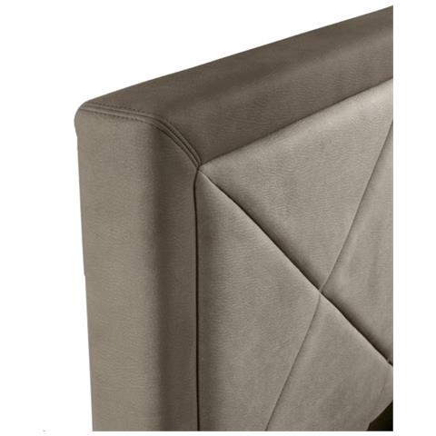 Letto Matrimoniale, Modello Miami, L'elemento Principale E La Lavorazione Della Testata Letto, Rete A Doghe 160x190 Cm, Tessuto Giroletto Sfoderabile, Made In Italy - Foto 7