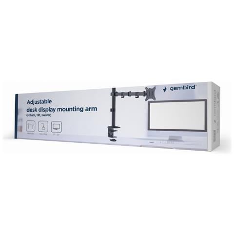 MA-D1-01 supporto da tavolo per Tv a schermo piatto 81,3 cm (32") Nero Scrivania - Foto 2