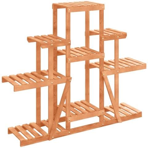 Portafiori 110x25x96 Cm In Legno Massello Di Abete - Foto 2