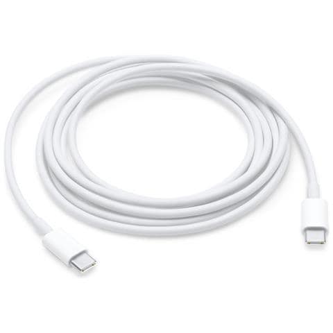 Cavo Usb-c Verso Usb-c Carica E Sincronizzazione 2m, Bianco - Foto 1