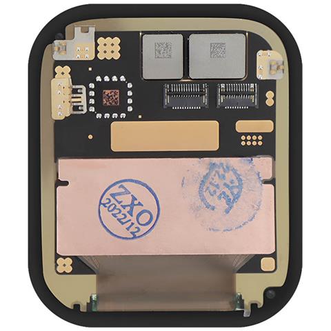 Schermo Lcd E Vetro Touch Per Apple Watch Serie 7 (45 Mm) Gps, Nero - Foto 1