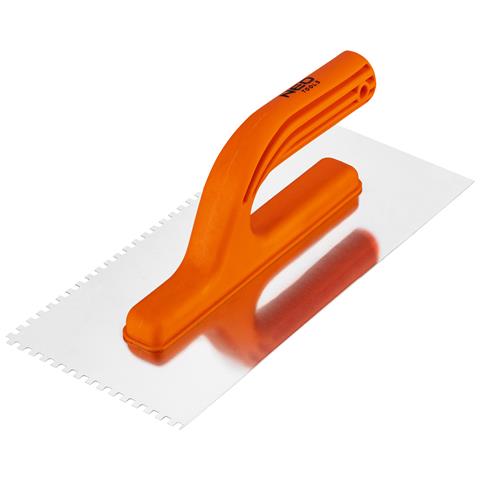 Cazzuola Con Denti, 270 X 125 Mm, Dente 4 X 4 X 4 Mm, Manico In Plastica - Foto 1