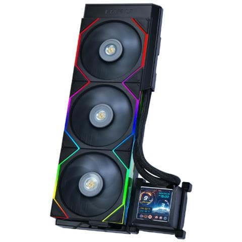 Dissipatore CPU a LiquidoWater LCD 360 per Socket Intel Intel: LGA 1700 e Socket AMD 1700/AM4/AM5 - Foto 2