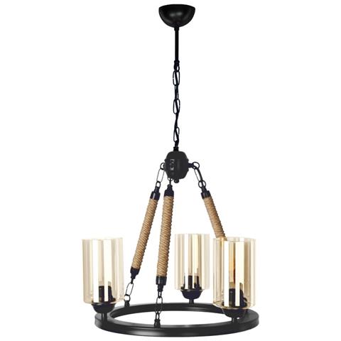 Lampada Da Soffitto Lotus Asz0954 Con 3 Portalampade - Foto 1