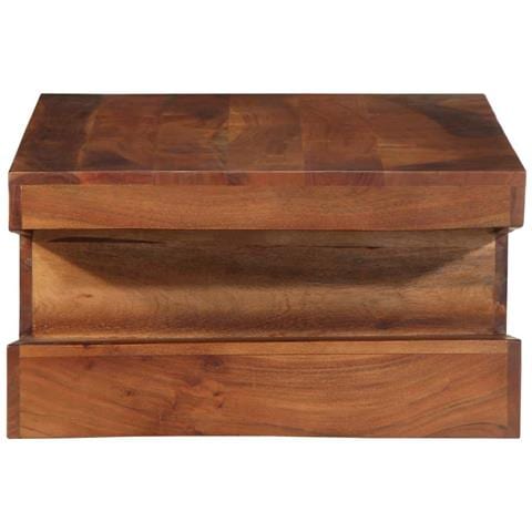 Tavolino Da Salotto 90x60x30 Cm Legno Massello Di Acacia - Foto 3