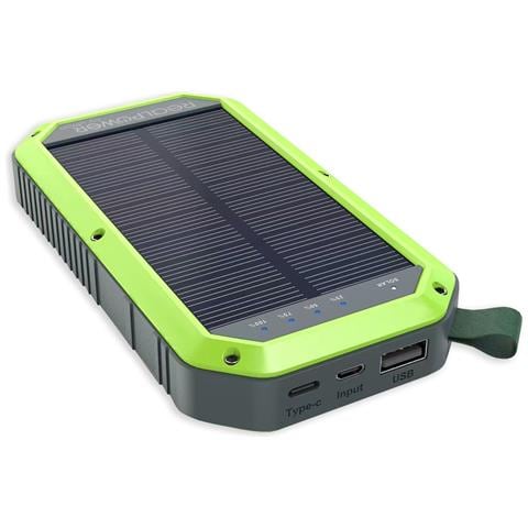 PB-10000 Polimeri di litio (LiPo) 10000 mAh Carica wireless Nero, Verde - Foto 2