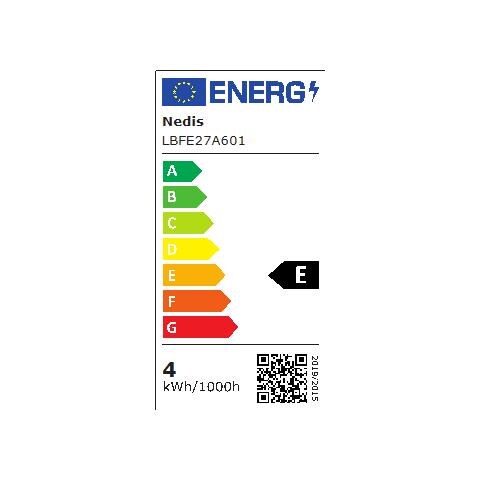Lampadina E27 Led A Filamento Retrò A60 A Risparmio Energetico Da 4w, Trasparente - Foto 5