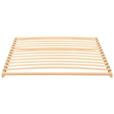 Base a doghe Marrone 120 x 190 cm Legno massello di faggio - Foto 2