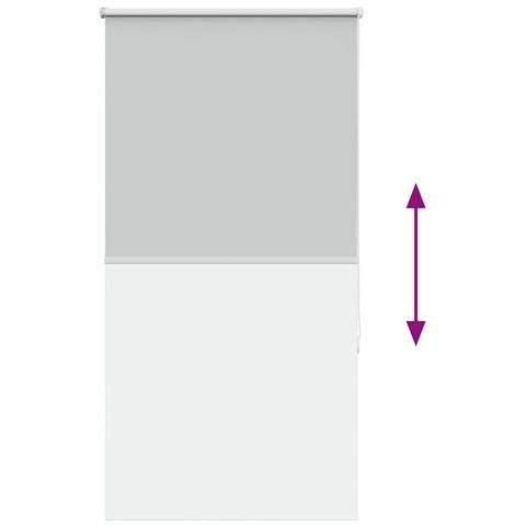 Tenda a Rullo Oscurante 75x150 cm Larghezza Tessuto 70,7 cm - Foto 9