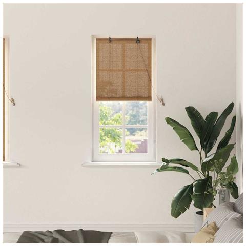 Tende e Tapparelle per Finestre Altro Marrone Chiaro Bambù - Foto 2