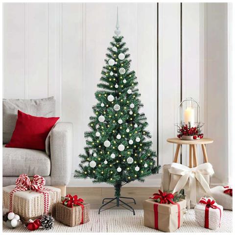 Albero di Natale artificiale con luci integrate Verde 150 cm - Foto 2