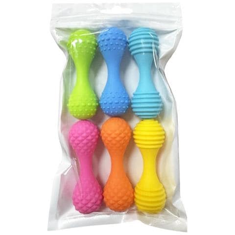 Set Di Strumenti Antistress In Silicone Per Adulti (6 Pezzi) - Giocattoli Sensoriali - Foto 2
