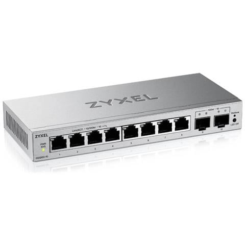 Gs1200-10v3 Gestito L2 Gigabit Ethernet (10/100/1000) Desktop Grigio - Foto 1