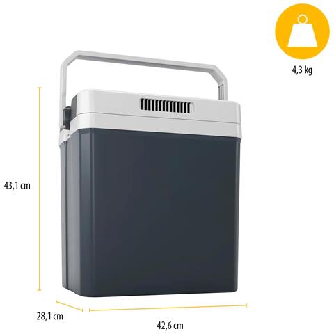 Raffreddatore Termoelettrico - 24 L - Ideale Per Il Campeggio E I Lunghi Viaggi - Prese Da 12 E 230 V - 2 Modalità - Raffredda E Riscalda - Foto 4