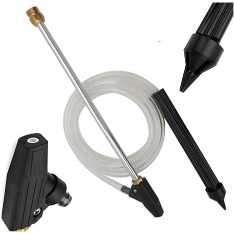 Set Di Idrosabbiatura Con Ugello Ceramico E Tubo 3m - Compatibile Con Idropulitrici Kranzle M22 | Pressione Max 180bar | Pulizia Professionale - Foto 1