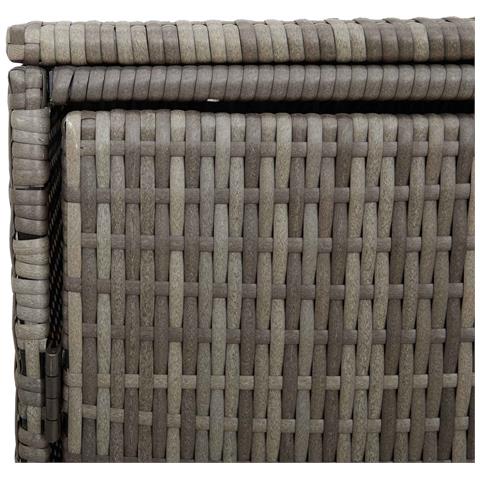 Cassa per Spazzatura 2 pcs Grigio 65 x 80 x 115 cm Polietilene - Foto 9