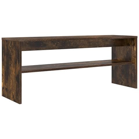 Mobile TV Rovere fumé 100 x 30 x 40 cm Legno multistrato - Foto 1