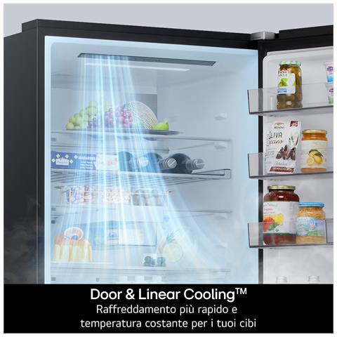 GBBS322BPY Frigorifero combinato Fit & Max 60cm, Classe B, 375L, AI Inverter, Prime Silver - Foto 3
