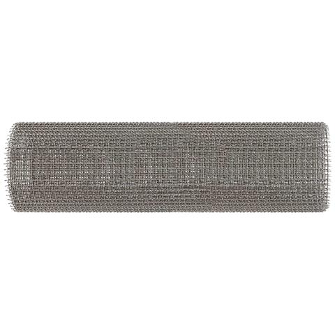 Rete per schermatura 40 x 1000 cm 3 Mesh Argento - Foto 2