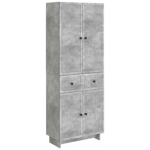 Set di armadi 2 pcs 66 x 34,5 x 90 cm Legno ingegnerizzato - Foto 1