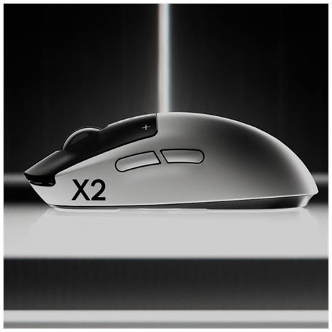 PRO X2 SUPERSTRIKE mouse Gaming Mano destra RF Wireless + USB Type-C Ottico 44000 DPI - Foto 2