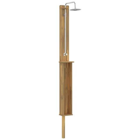 Doccia da esterno 257 cm Bianco - Foto 1