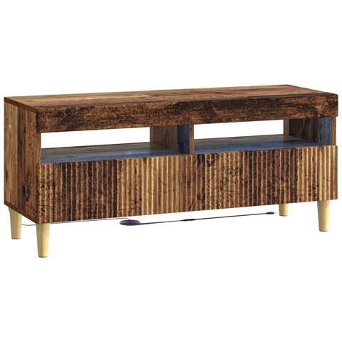 Mobile TV LED Legno antico Legno ingegnerizzato - Foto 1