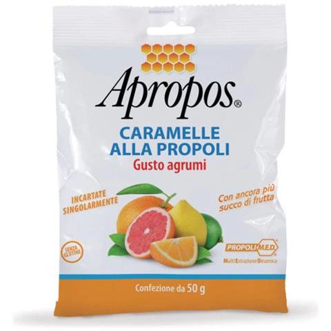 Apropos Caramelle alla Propoli Gusto Agrumi 50 g - Foto 1
