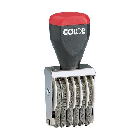 pz. 1 Timbro numeratore 04006. nero e metallo 4mm 04006 - Foto 1