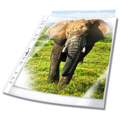 Buste Foratura Univ Ppl Apertura Lato Superiore A4 Spess: 60mµ 100pz - Foto 1