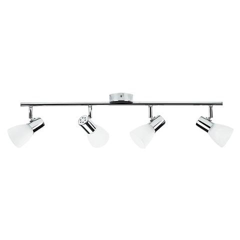 Faretto Orientabile Led Quadruplo 'coir' - 4x4,3w - 1360 Lumen - L. calda - Foto 1