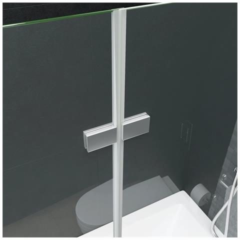 Box Doccia Pieghevole a Libro in ESG 120x68x130 cm - Foto 7