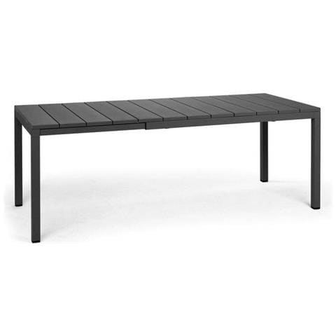 Tavolo Rio 140 Ext Cm 140/210 X 85   - Antracite - Foto 3