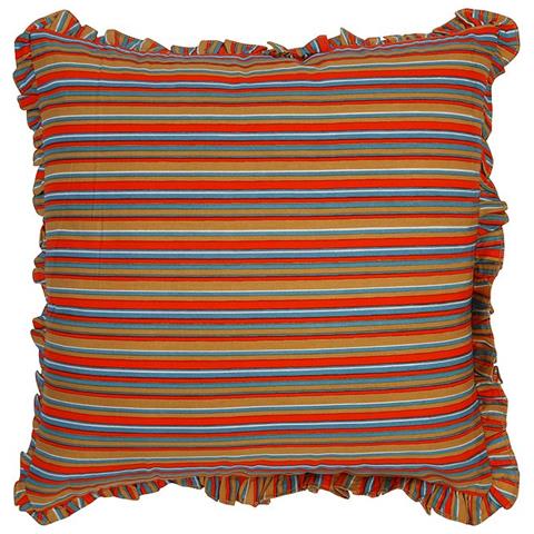 Buntel Federe Striped Printed Kaki Cotone Cuscino Cover Coppia - Foto 2