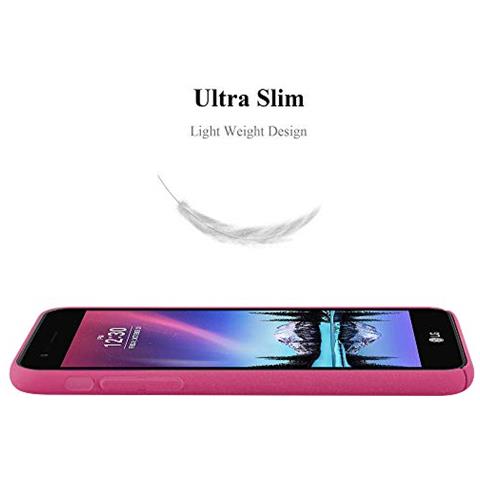 Cadorabo Custodia Compatibile Con Lg K4 2017 In Frosty Rosa - Hard Case Coperchio Protettivo In Frosted Look Contro I Graffi E Gli Urti - Foto 2