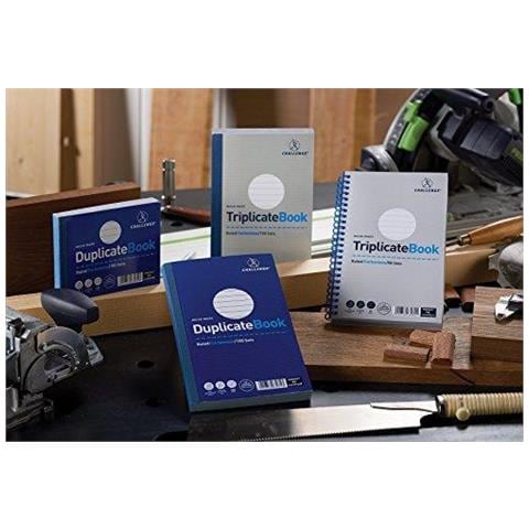 Sfida 105 X 130 Millimetri Duplicate Libro Autocopiante 100 Pagine Set Di 5 - Foto 4