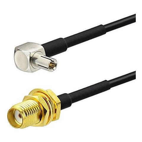 4g Antenna Sma A Ts9 Cavo 4g Lte Cavo Di Estensione Dellantenna Sma Femmina Paratia A Ts9 Plug Angolo Retto Cavo Rg174 6inch 15cm 2pcs Per 4g Router 2g 3g 4g Lte Antenna Umts - Foto 3