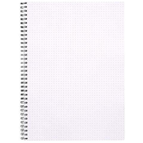 Wirebound Notebook A4 Dot - Nero - Foto 2