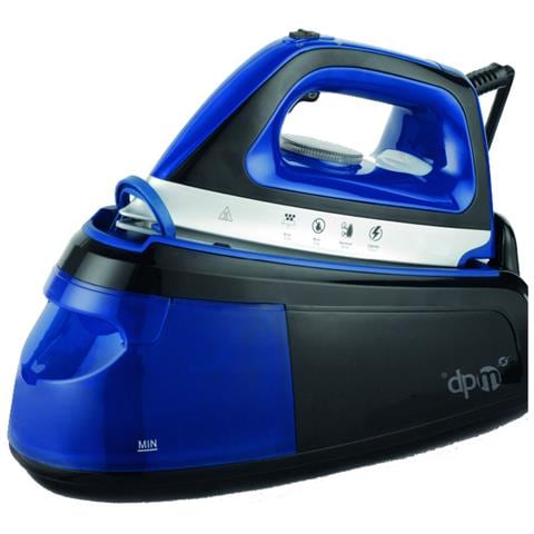 802E ferro da stiro a caldaia 2250 W 1,2 L Piastra in Ceramica Nero, Blu - Foto 1