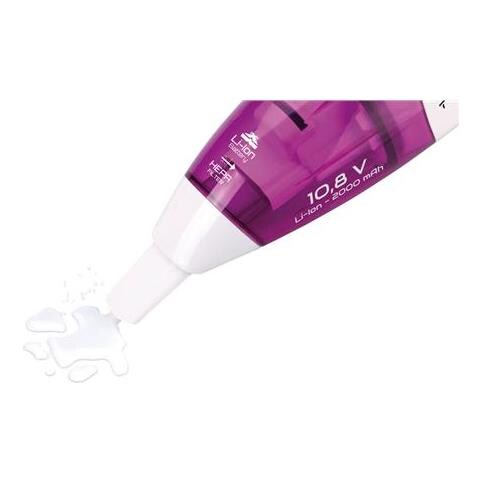 Aspirapolvere Verto 344290000 Funzionamento A Batteria, Palmare, 10,8 V, Tempo Di Funzionamento (max) 15 Min, Bianco / viola - Foto 6