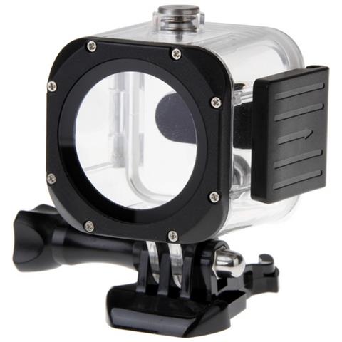 Custodia Plastica Trasparente Case Scafandro Per Gopro Hd Hero 4 - 5 Session - Foto 2
