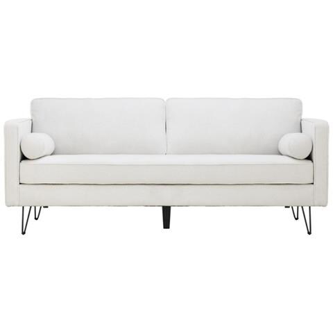 Cloud Divano Bianco 3 Posti Con Gambe In Metallo - Foto 9