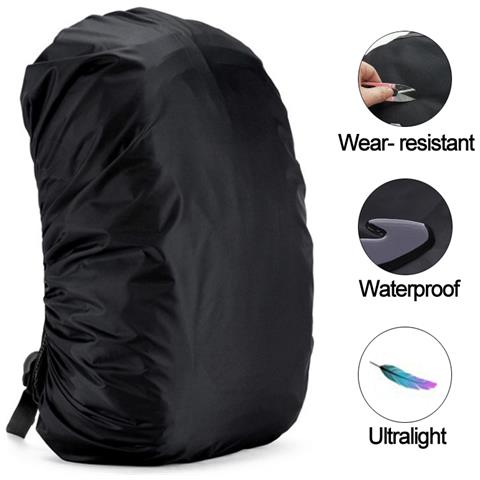 Parapioggia Per Zaino Nero Xl / 60-70 L - Foto 7