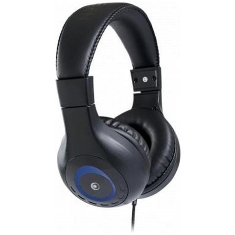 Cuffie Per Pc Cablata Con Jack Da 3,5 Mm Con Microfono, Nero - Foto 2