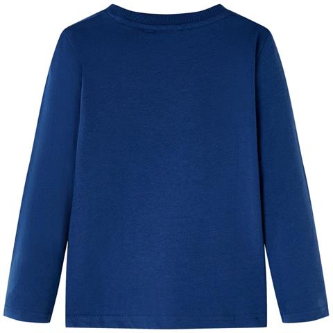 Maglietta Da Bambino A Maniche Lunghe Blu Jeans 140 - Foto 2