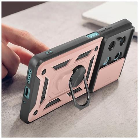 Cover Per Redmi Note 13 5g Anello Supporto Coprifotocamera Scorrevole - Foto 2