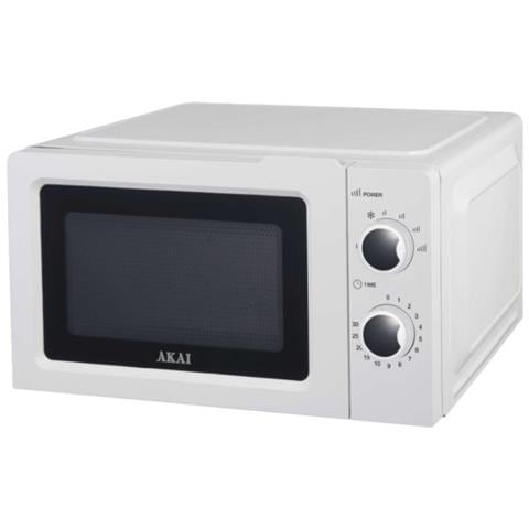 Microonde 20lt Senza Grill 700 Watt 5 Livelli di Potenza bianco - Foto 1