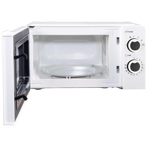 Microonde 20lt Senza Grill 700 Watt 5 Livelli di Potenza bianco - Foto 2